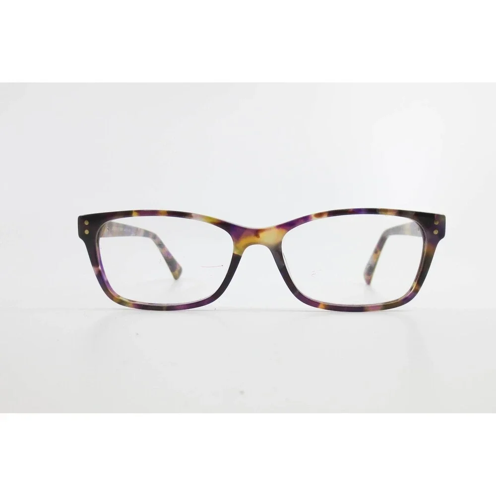 Chelsea Morgan CM 202237 PURP Purple Tortoise Eyeglass Frames 54-16-140